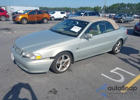 2001 Volvo C70 Turbo из США, поврежденный, VIN YV1NC56D01J019030
